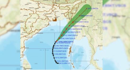 Heavy showers above 75 mm - Met Department